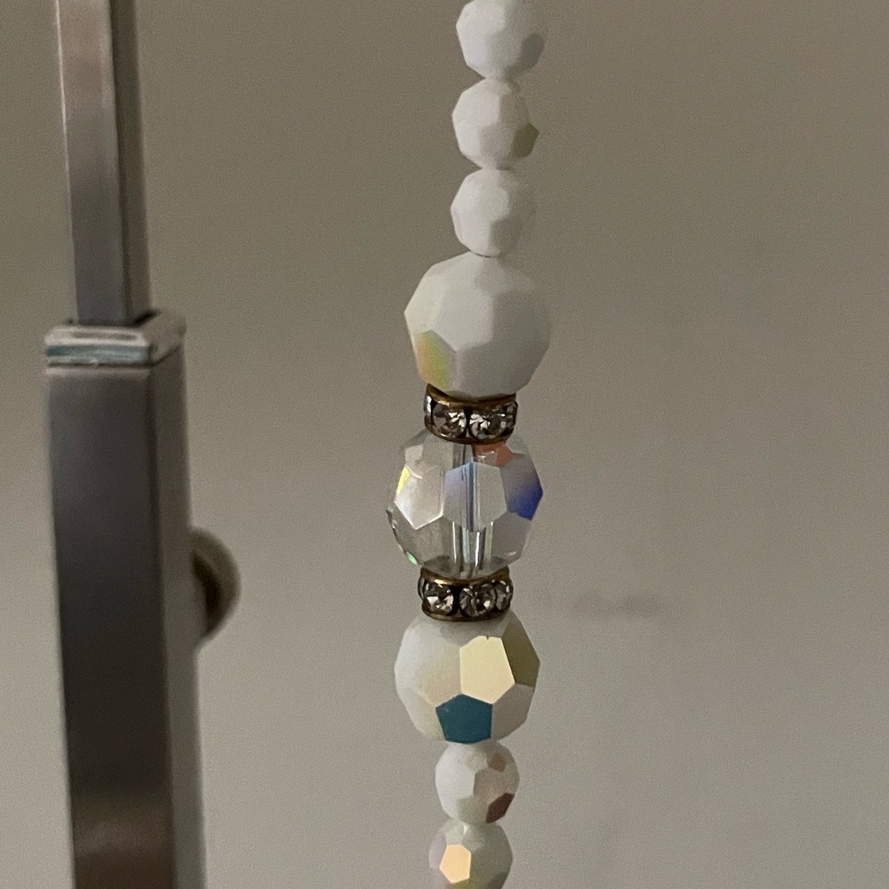 Swarovski AB White and Crystal necklace EUC - Picture 7 of 10